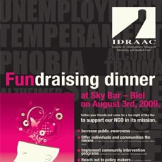 IDRAAC Fundraising Dinner-Sky Bar 2009