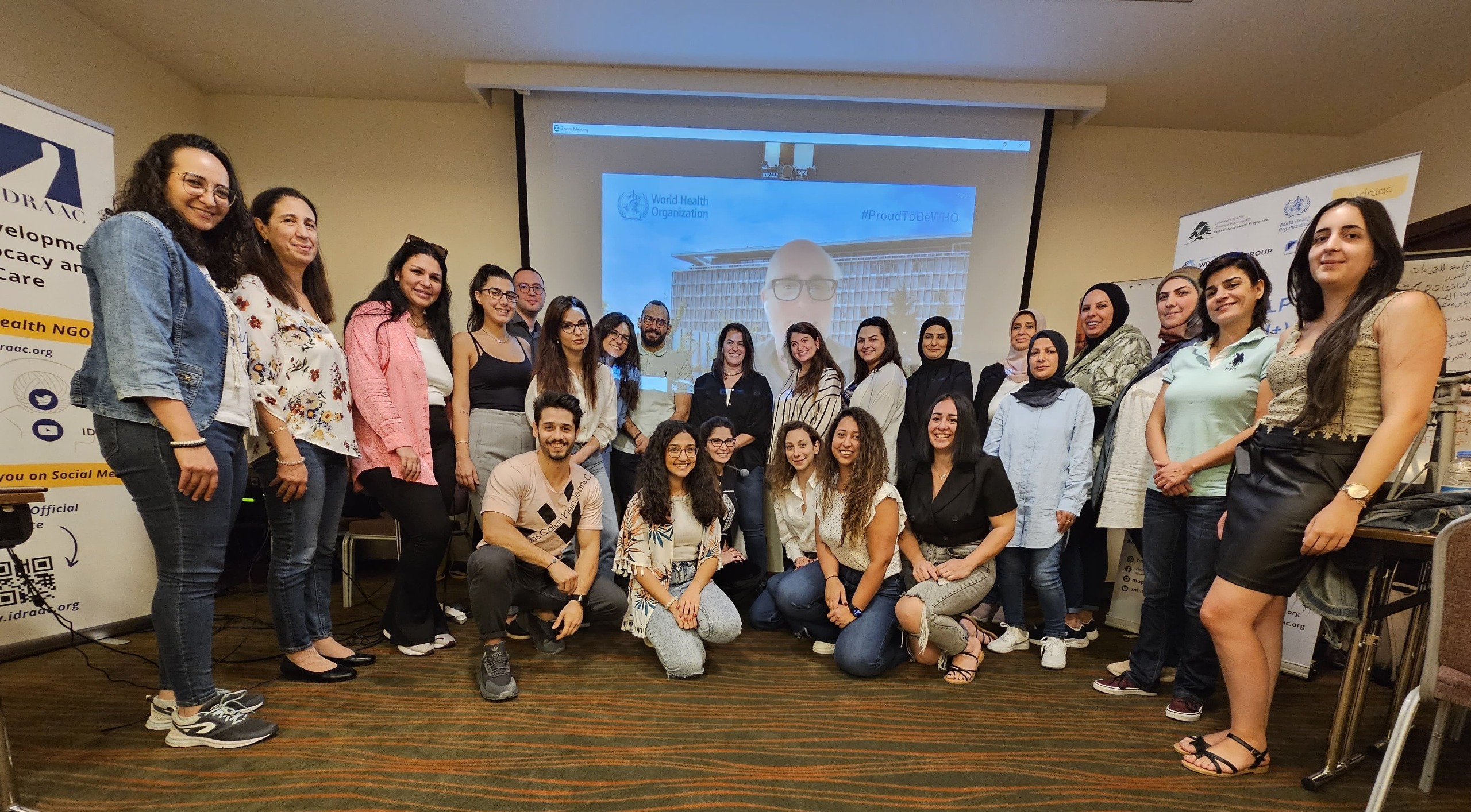 IDRAAC Empowers Lebanon launching the SH+ Mental Health Training